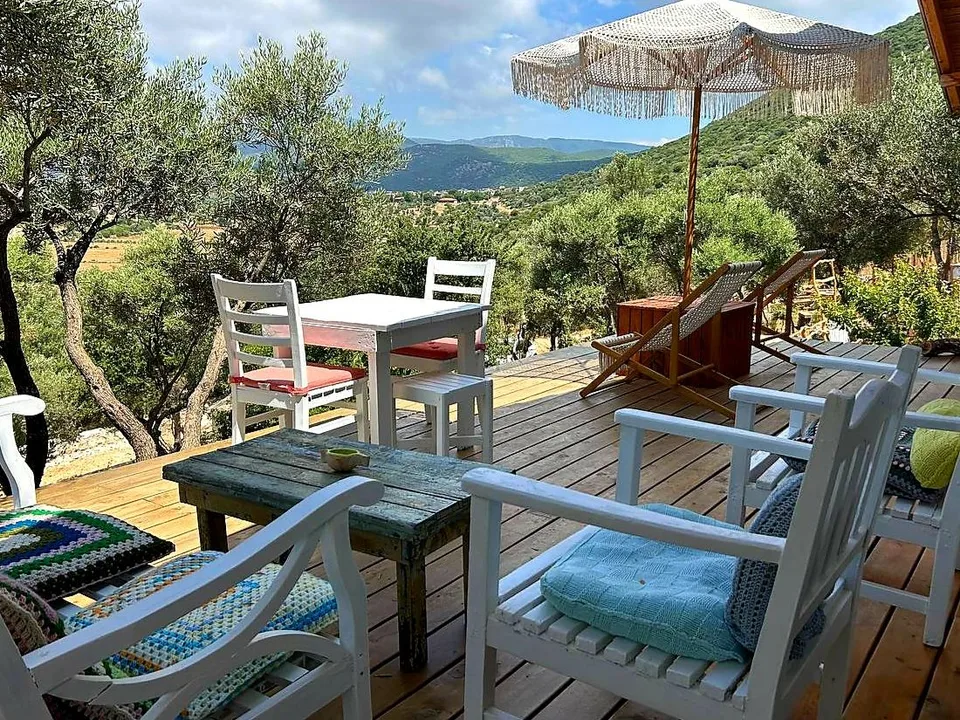 Detached house in an olive grove on a farm in Kas. — photo 13